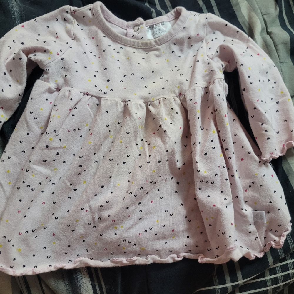 Rosie pope baby 6-9m pink dress